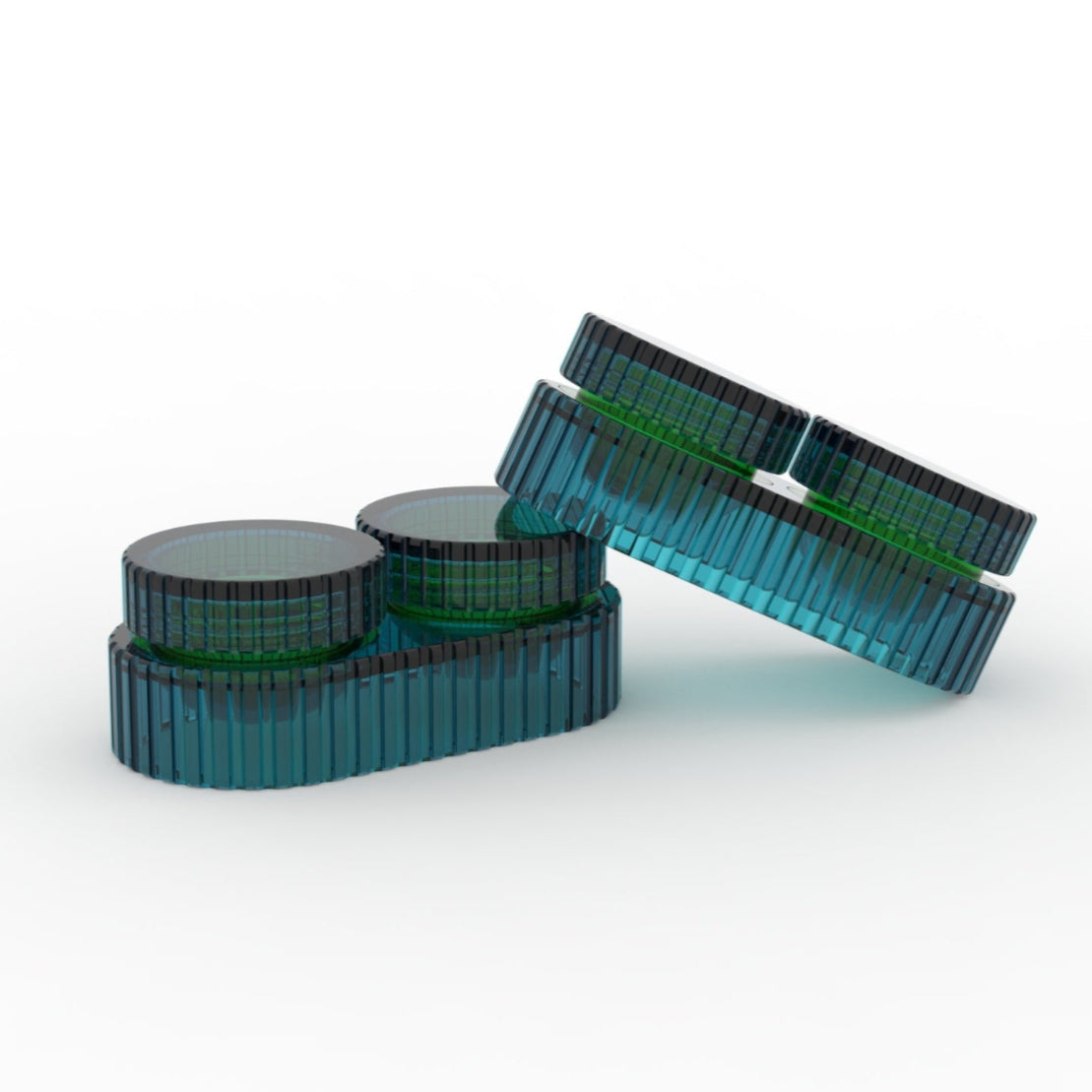 Contact Lens Case β JADE green