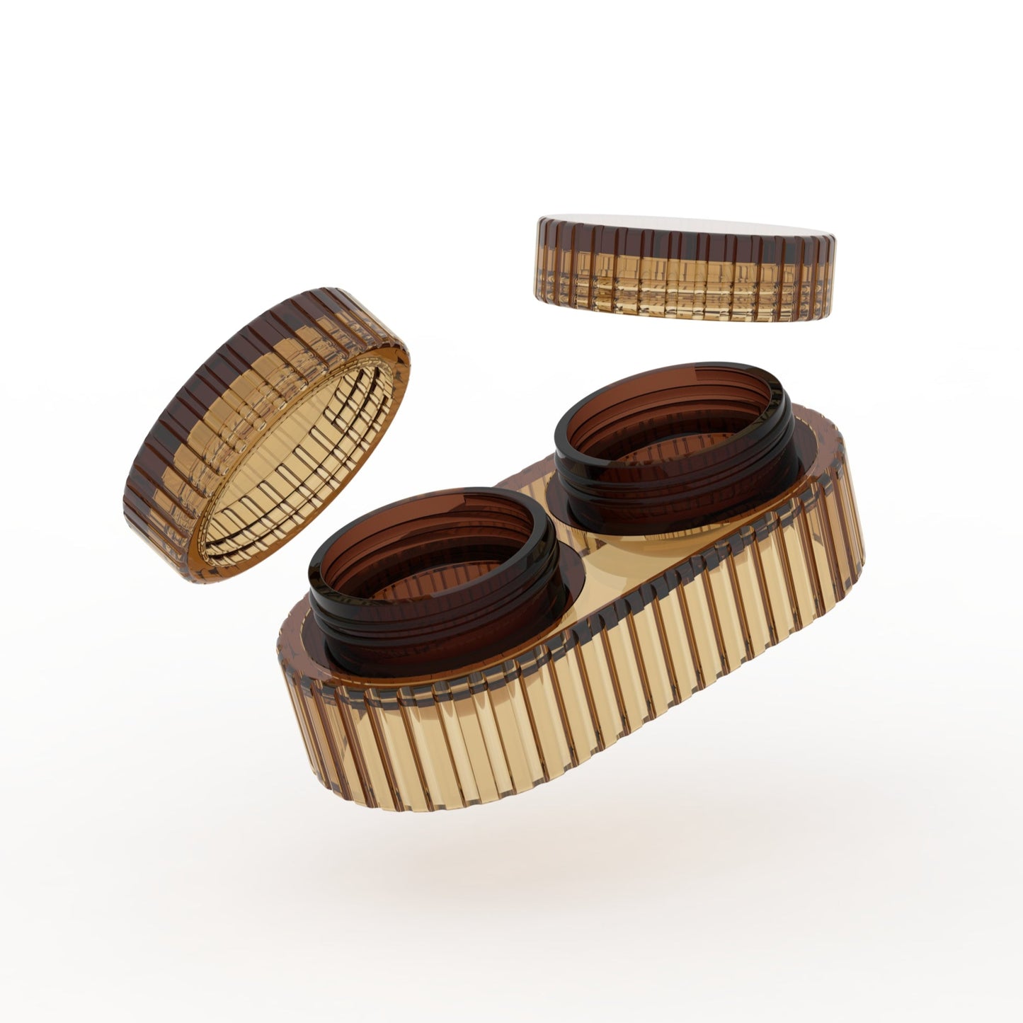 Contact Lens Case – Champagne